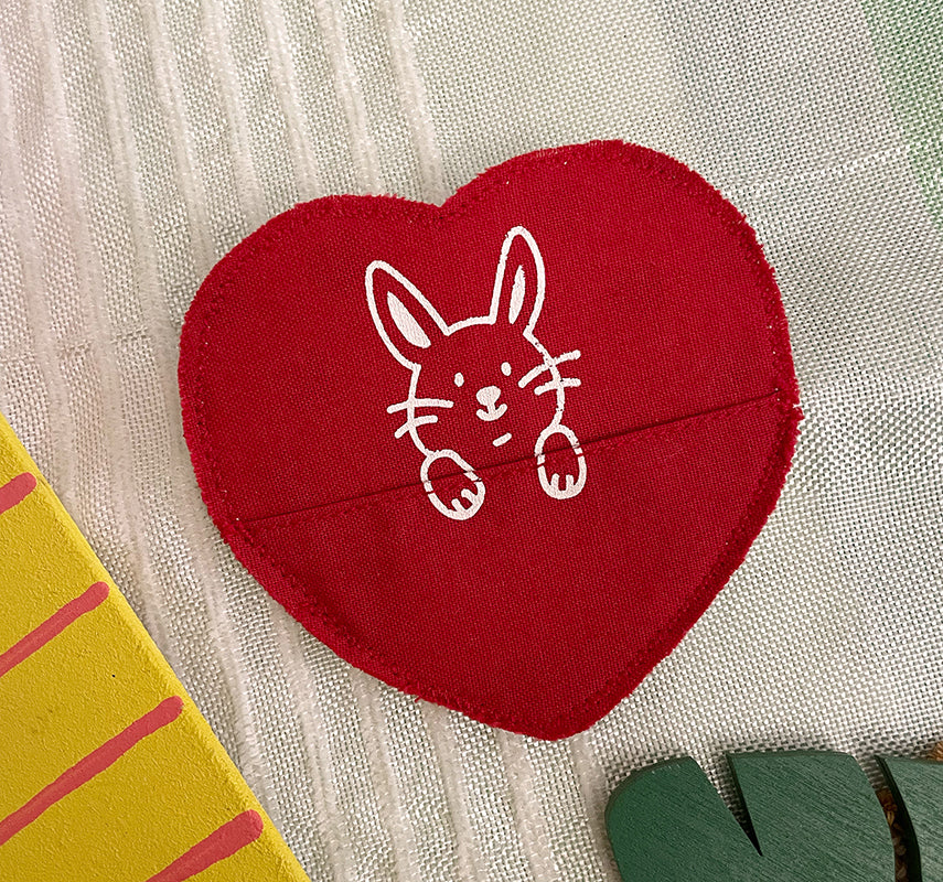 RABBIT pocket brooch・Animalove