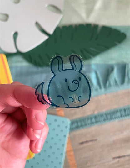 Sticker chinchilla mignon